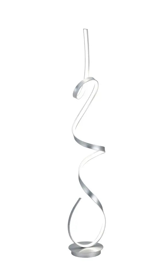 Amsterdam LED Silver 63-Inch Floor Lamp - Dimmable Warm Home View