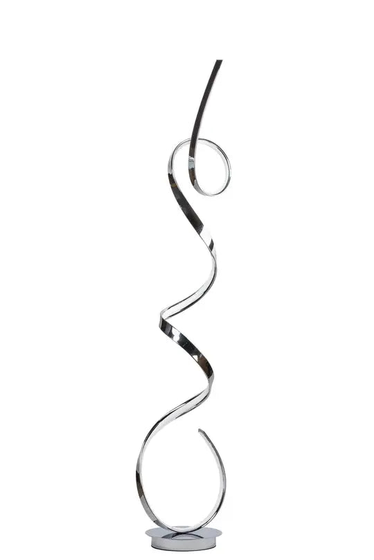 Amsterdam LED Chrome 63-Inch Floor Lamp - Dimmable Warm Home View