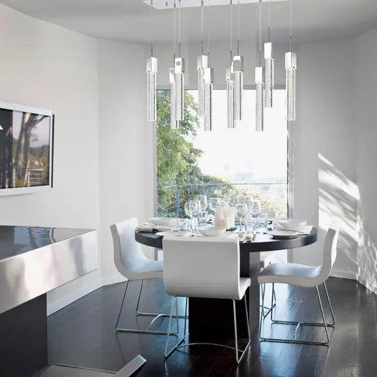 Sparkling Night Chandelier // XL 10 Light Warm Home View