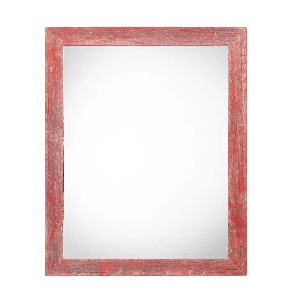 5" x 7" Red Solid Wood Tabletop Picture Frame Warm Home View
