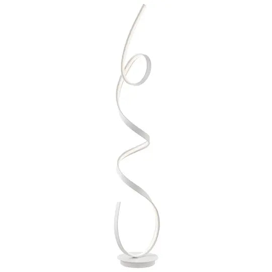 Amsterdam LED White 63-Inch Floor Lamp - Dimmable Warm Home View