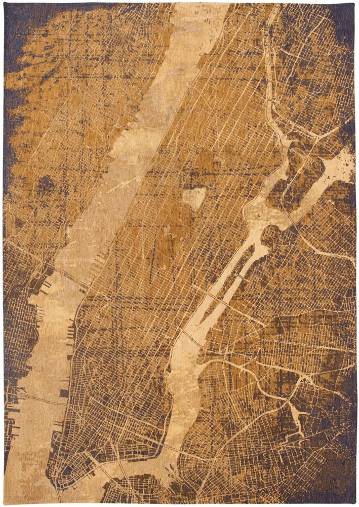 9' X 13' Yellow Abstract Non Skid Area Rug Warm Home View