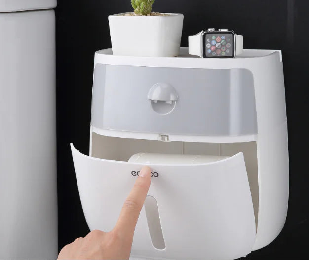 Tissue Box and Bathroom Storage
