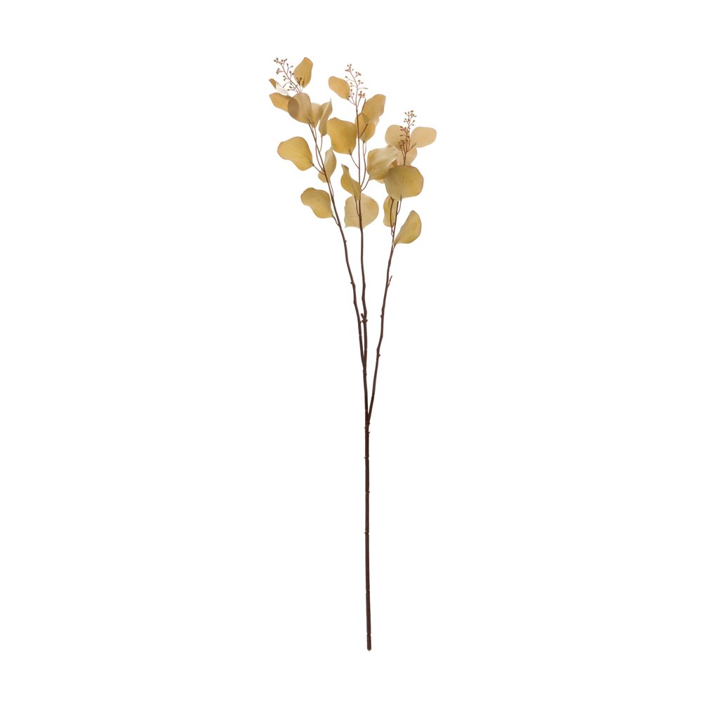 Set of Two 3" Brown Artificial Eucalyptus Warm Home View