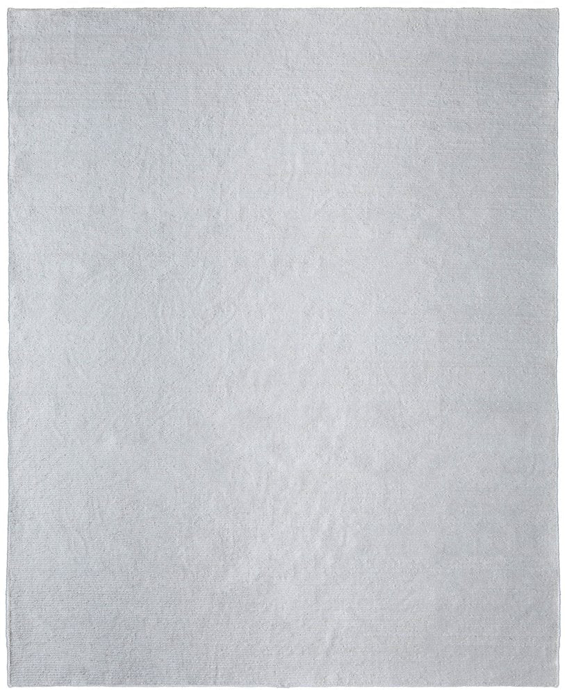 9' X 13' White Handmade Indoor Outdoor Area Rug Warm Home View
