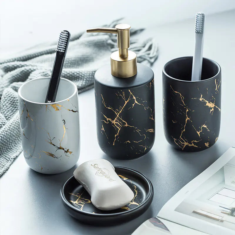 Ceramic Bathroom Vanity Set
