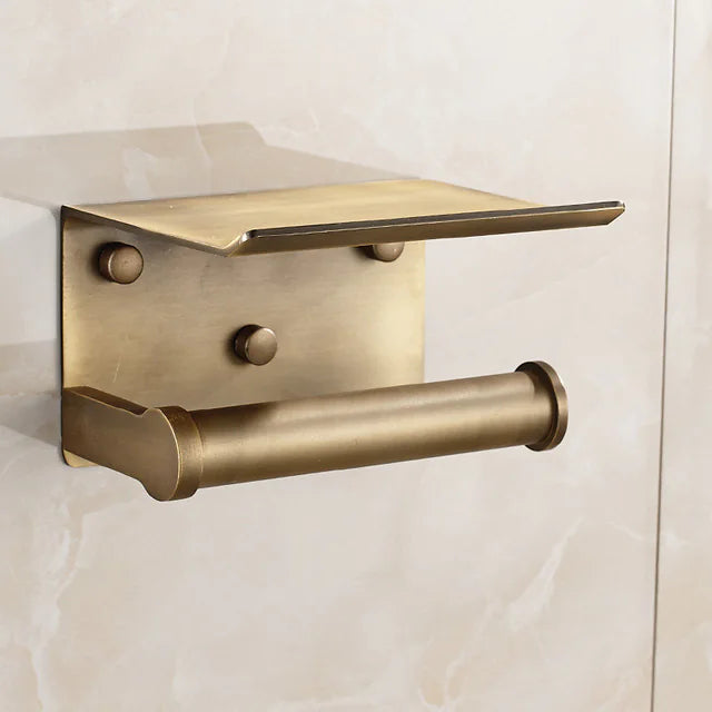Space Aluminum Wall-Mounted Tissue Holder