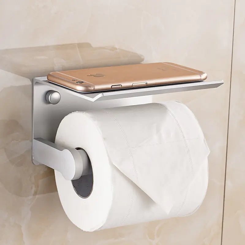 Space Aluminum Wall-Mounted Tissue Holder