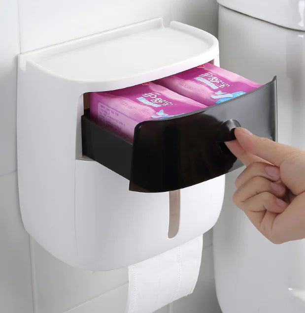 Tissue Box and Bathroom Storage