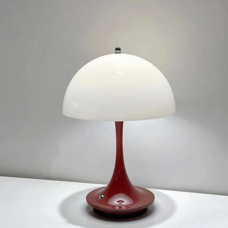 Retro Nordic Mushroom Table Lamp