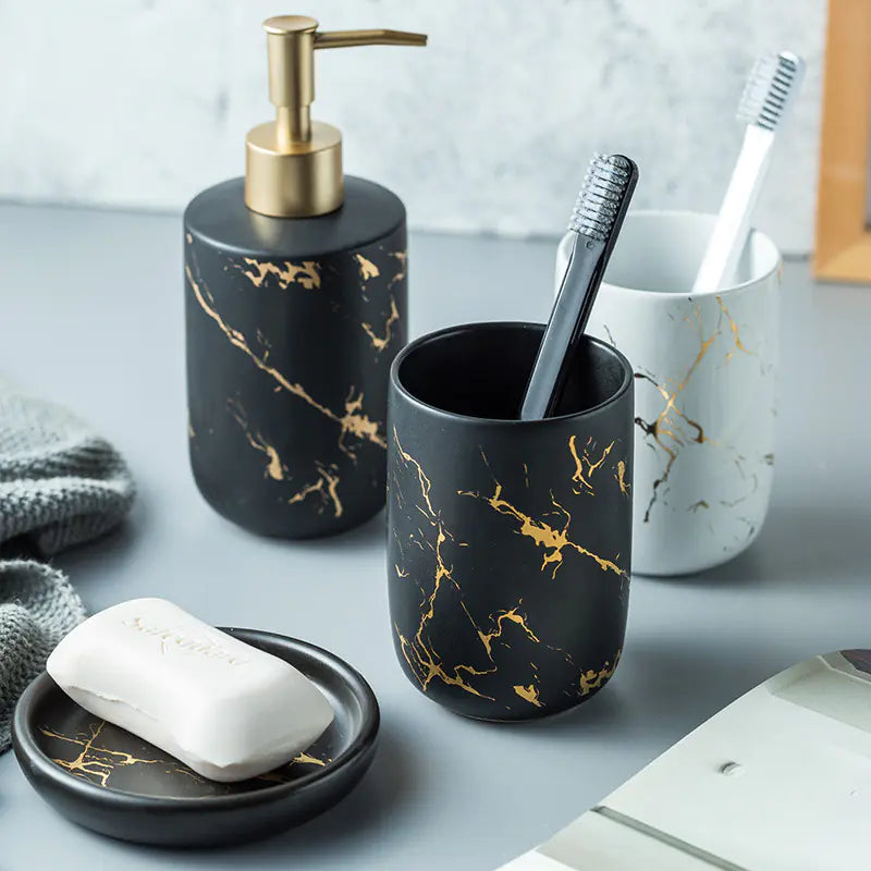 Ceramic Bathroom Vanity Set