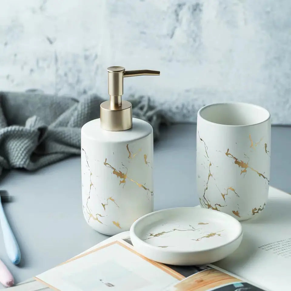 Ceramic Bathroom Vanity Set