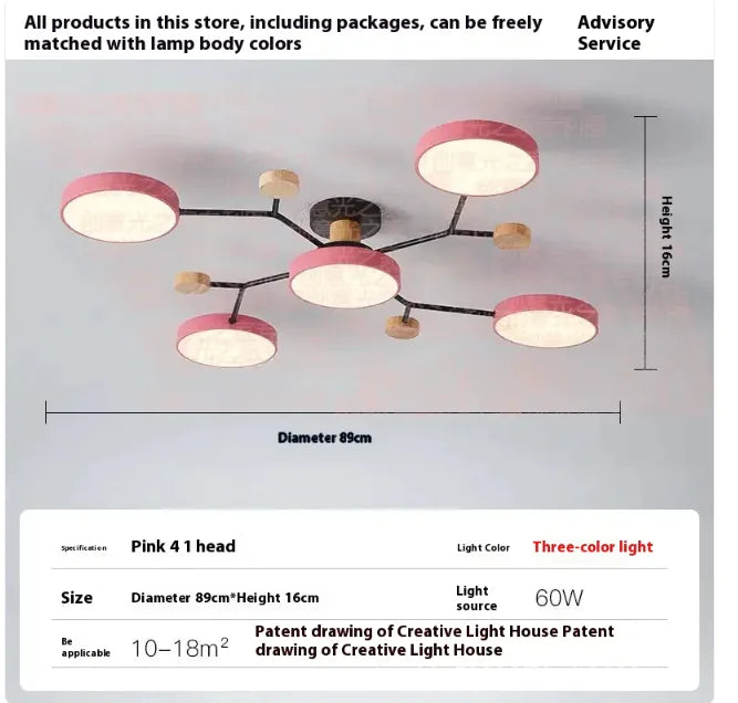 Modern Minimalist Ceiling Lamp