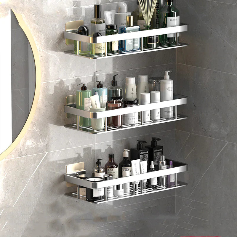 Wall-Mounted Bathroom Shelf