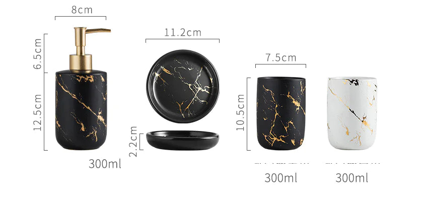Ceramic Bathroom Vanity Set