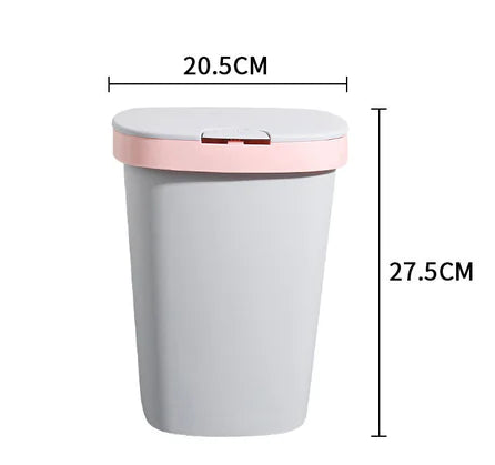 Automatic Flip Trash Bin
