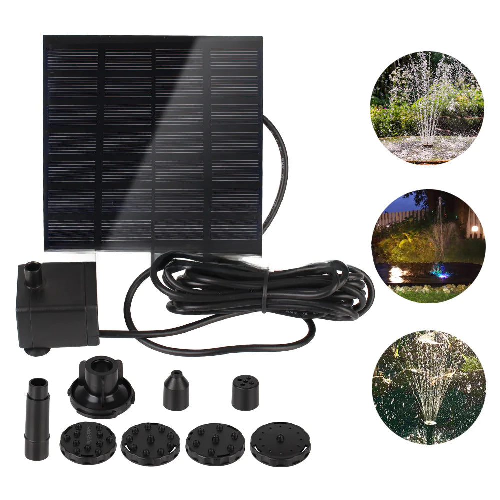 New Solar Fountain