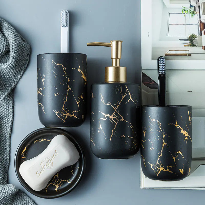 Ceramic Bathroom Vanity Set