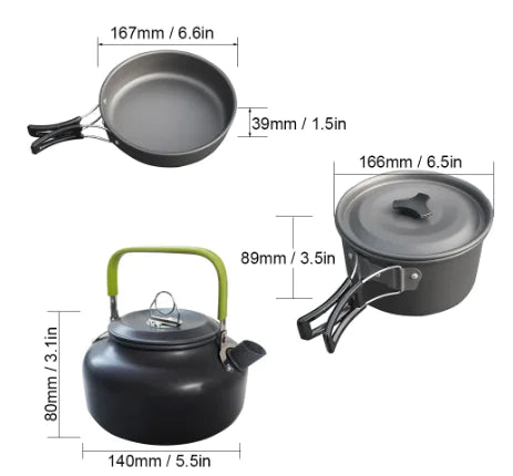 Camping Cookware Set