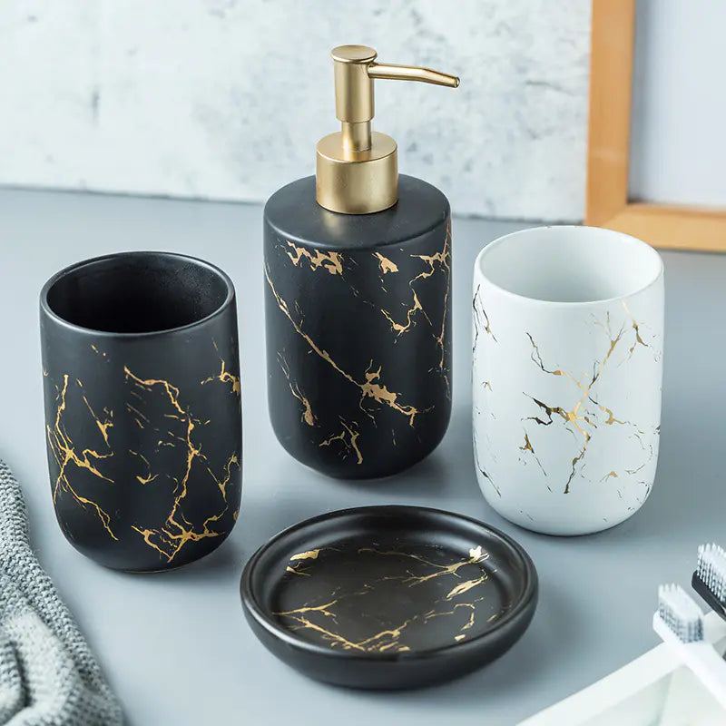 Ceramic Bathroom Vanity Set