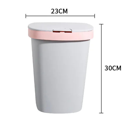 Automatic Flip Trash Bin