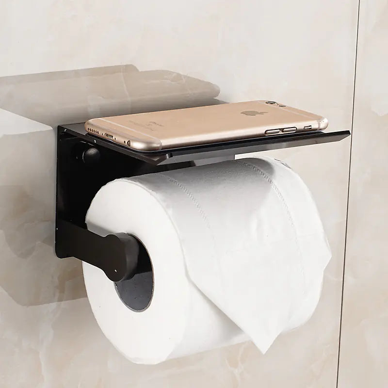 Space Aluminum Wall-Mounted Tissue Holder