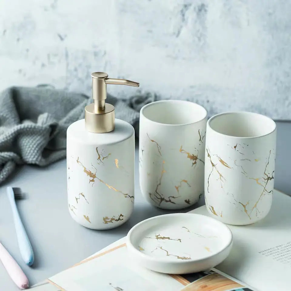 Ceramic Bathroom Vanity Set