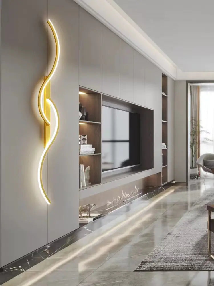 Modern Minimalist Long Wall Lamp