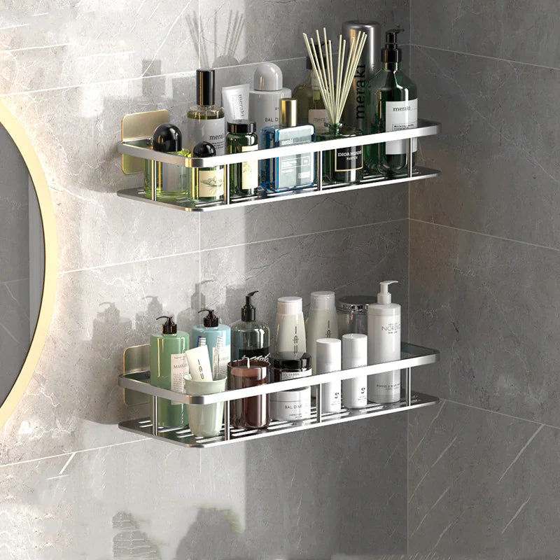 Wall-Mounted Bathroom Shelf