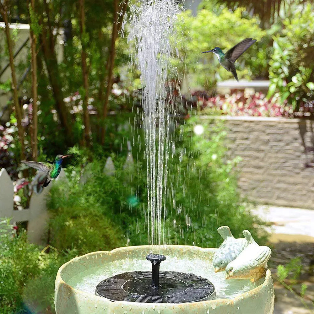 New Solar Fountain