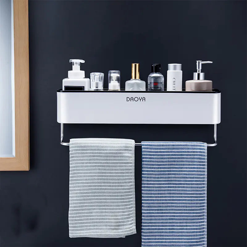 Wall-Mounted Bathroom Storage Rack