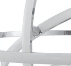 Oxford LED Adjustable Chandelier // Chrome  Warm Home View