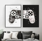 Decorative Canvas Wall Art  Warm Home View