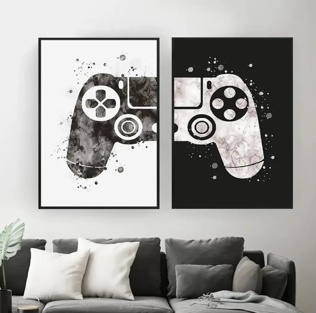 Decorative Canvas Wall Art  Warm Home View