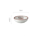 Creative Ceramic Dinnerware Set in Nordic Style  Warm Home View