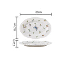 Vintage Dragonfly Butterfly Ceramic Dinnerware Set  Warm Home View
