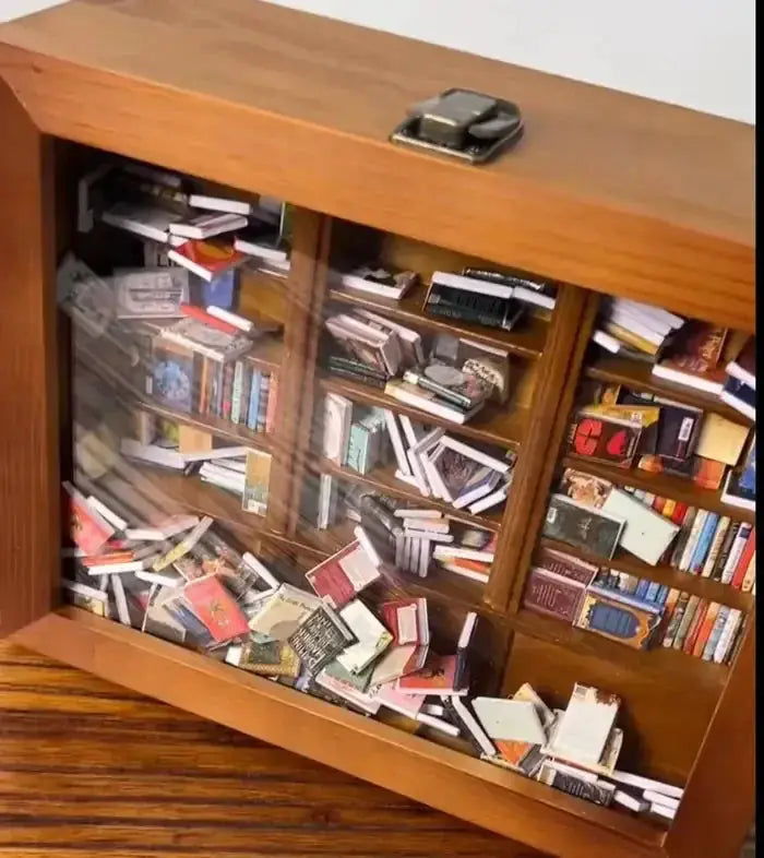 Anxiety Bookshelf | Shake Away Your Anxiety  Warm Home View
