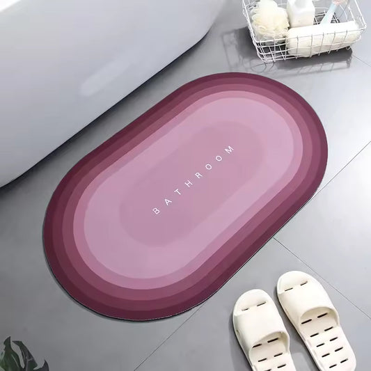 Soft Absorbent Bathroom Mat