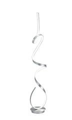 Amsterdam LED Silver 63-Inch Floor Lamp - Dimmable  Warm Home View