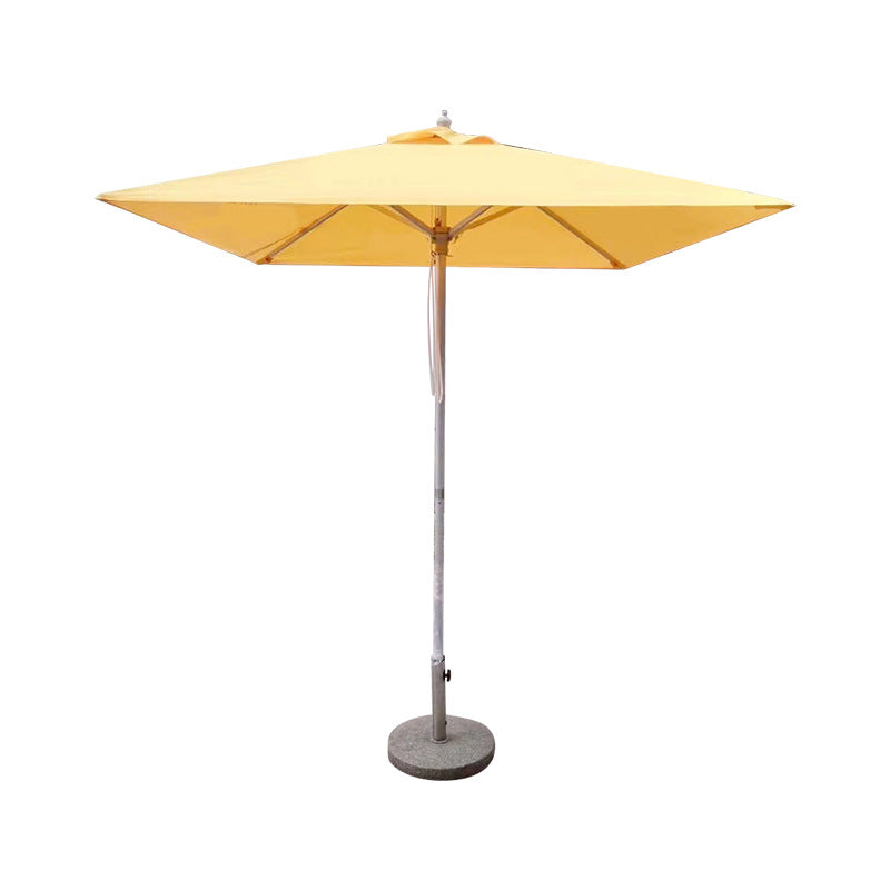 Outdoor Patio Umbrella with 4 Ribs for Advertising - Polyester, 1-Piece  Warm Home View
