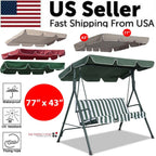 Patio Garden Swing Canopy Replacement - Polyester, 1-Pc  Warm Home View