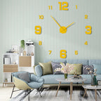 Modern Creative Quartz Wall Clock for Living Room  Warm Home View