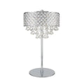 Grand Chrome Table Lamp // 6 Light  Warm Home View