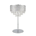 Grand Chrome Table Lamp // 6 Light  Warm Home View