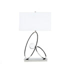 Ovals in Crystal Table Lamp // 1 Light  Warm Home View