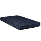 6" Navy Blue Twin Memory Foam Water Resistant Mattress  Warm Home View