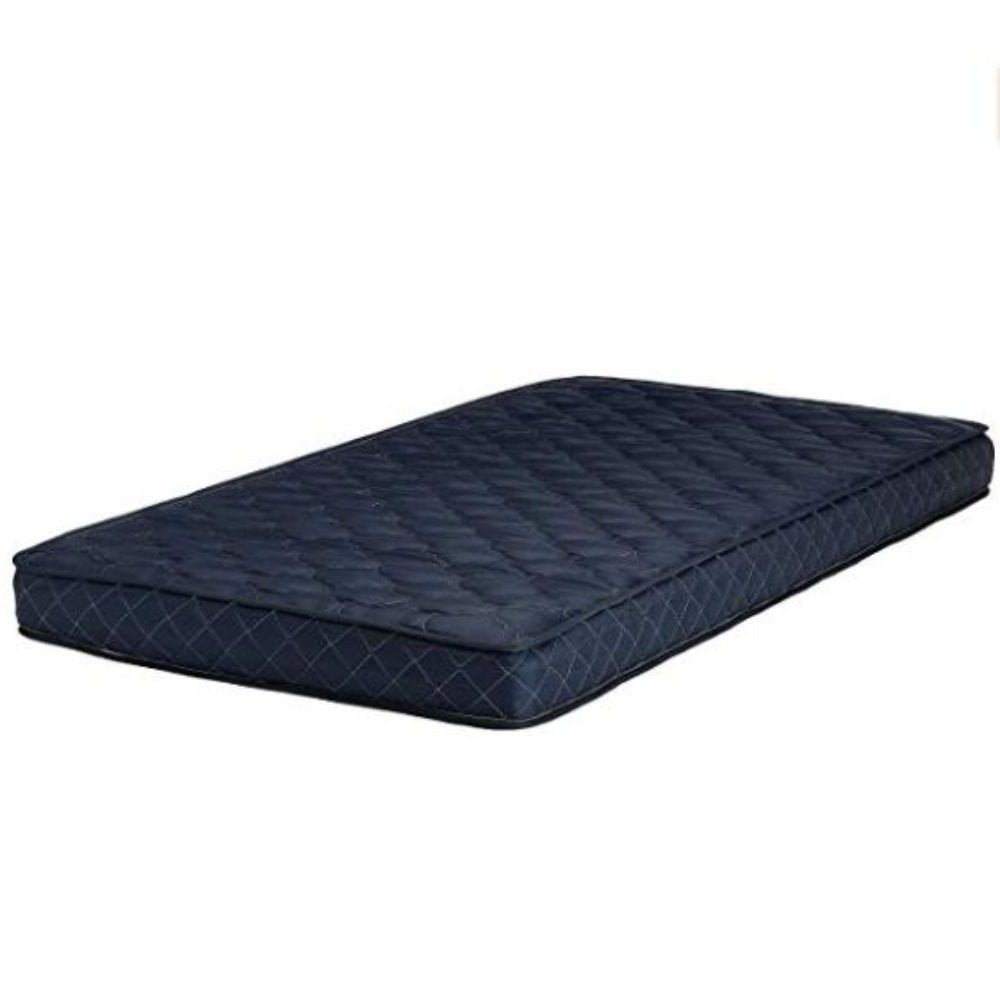 6" Navy Blue Twin Memory Foam Water Resistant Mattress  Warm Home View