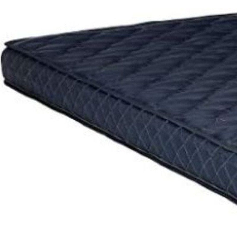 6" Navy Blue Twin Memory Foam Water Resistant Mattress  Warm Home View