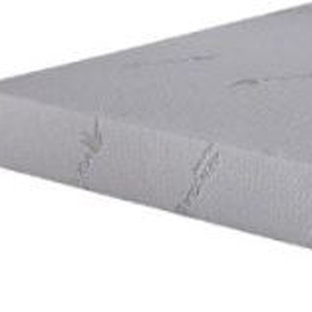 6" Twin Aloe Vera Infused Medium Memory Foam Mattress  Warm Home View