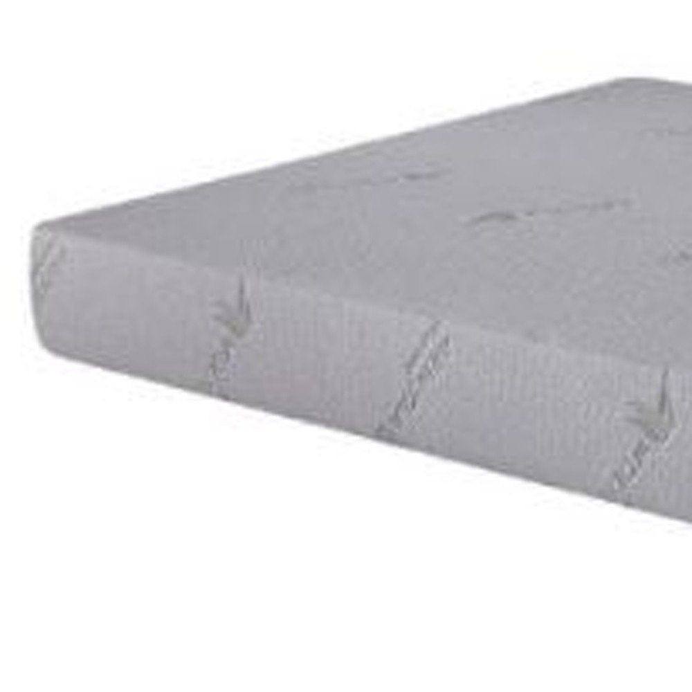 6" Twin Aloe Vera Infused Medium Memory Foam Mattress  Warm Home View